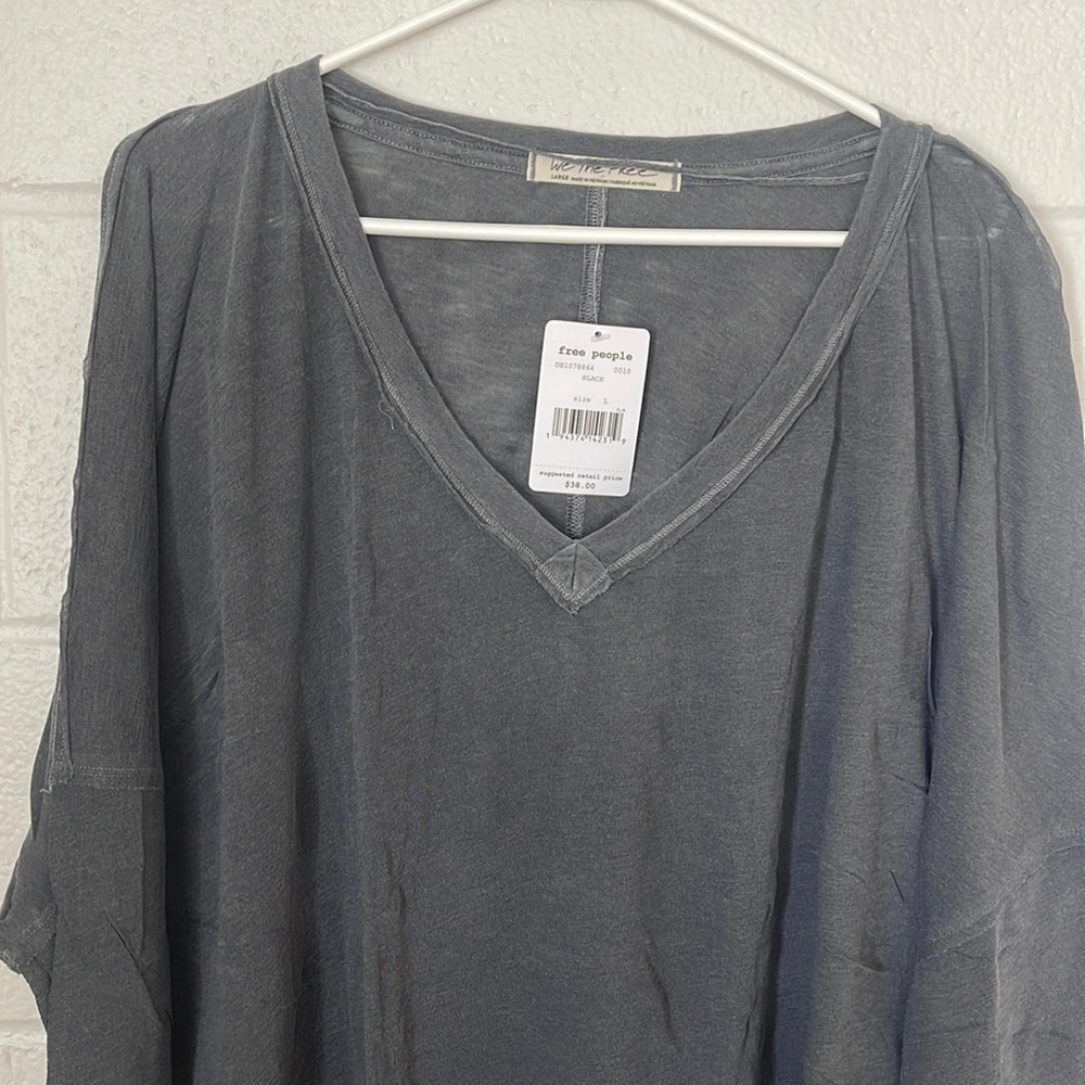 Free People oversized tee shirt size L